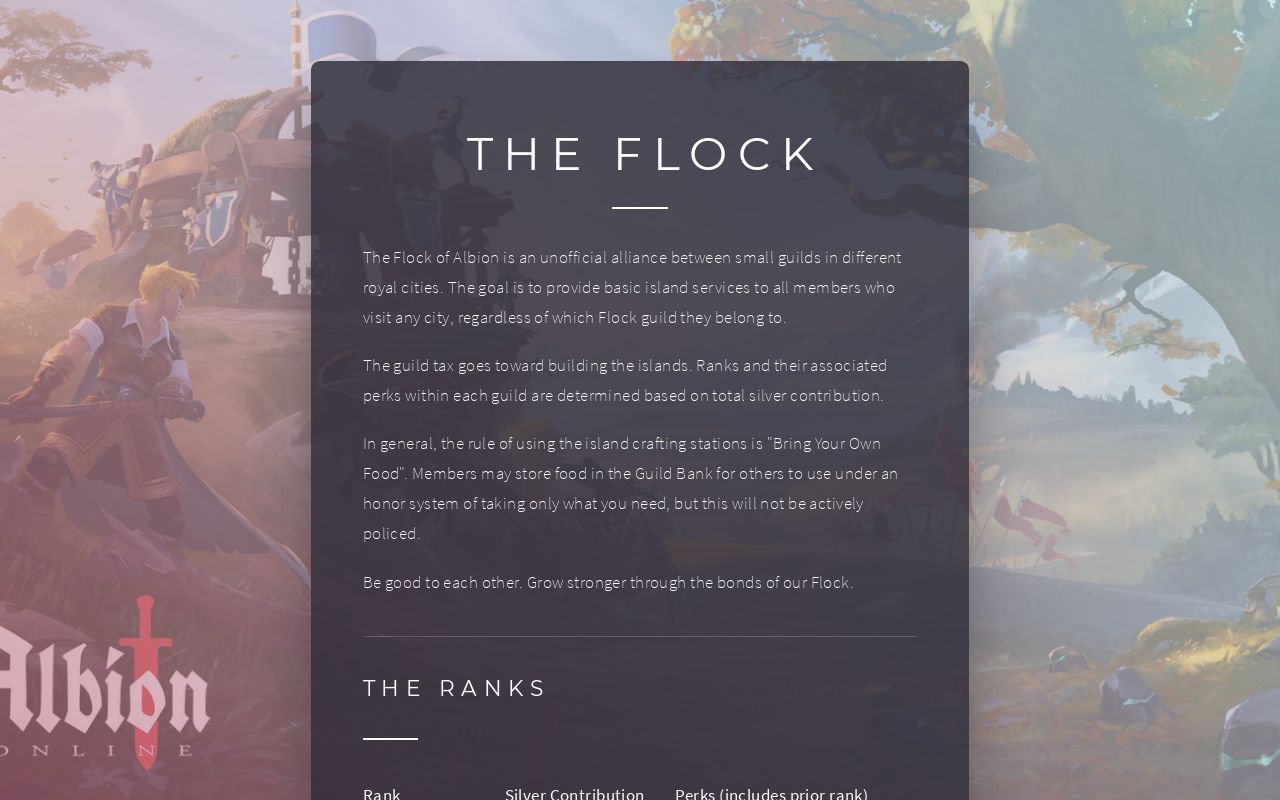 Carrd profile picture for @flock